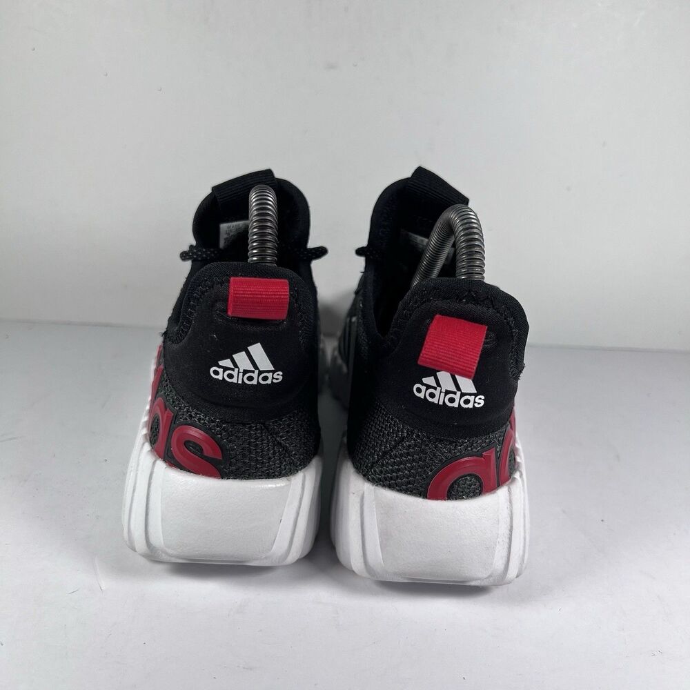 Adidas Kaptir 3.0 Lace Up Back/Red Athletic Shoes Sneakers Youth Size 4 - Picture 4 of 8